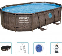 Bestway Swimming pool rack Power Steel 488x305cm 5w1 (56946)
