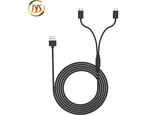 JYS kabel USB na 2xUSB-C for gamepadów