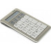 BakkerElkhuizen keypad S-board 840, USB, silver / light gray - BNES840DNUM
