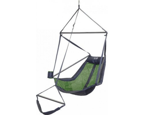 Eno Lounger Hanging Chair, Lime/ Charcoal