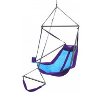 Eno Lounger Hanging Chair, Purple/ Teal