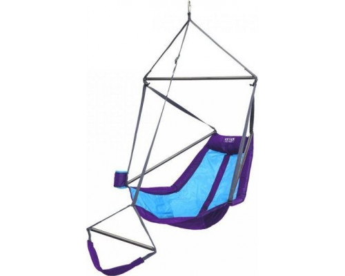 Eno Lounger Hanging Chair, Purple/ Teal