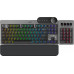 Mountain MOUNTAIN Everest Max Gaming Tastatur - MX Silent Red, ISO, DE-Layout, grau