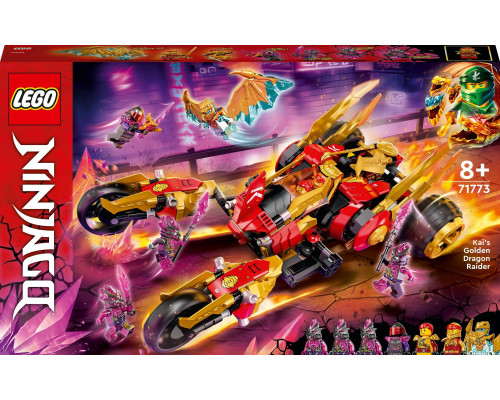 LEGO Ninjago Złoty smoczy ścigacz Kaia (71773)