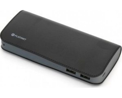 Platinet Leather 9000mAh Black