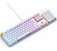 Glorious PC Gaming Race Glorious GMMK Full Size White Ice Edition - Gateron-Brown, US-Layout