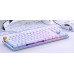 Glorious PC Gaming Race Glorious GMMK Full Size White Ice Edition - Gateron-Brown, US-Layout