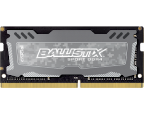 Ballistix Sport LT, SODIMM, DDR4, 8 GB, 2400 MHz, CL16 (BLS8G4S240FSDK)