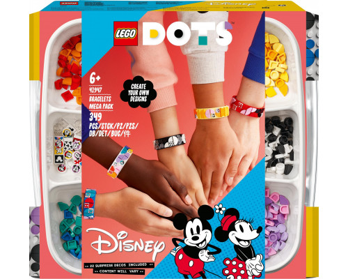 LEGO Dots Miki i przyjaciele - mega zestaw bransoletek (41947)