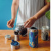Quokka Boost Coffee Tumbler -   of steel stainlessj with infuser 400 ml (Greenstone)