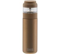 Lurch Mug Lurch Thermaly with infuser, steel, 0,4 l, brown