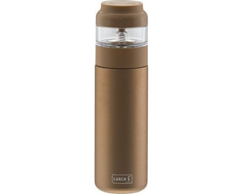Lurch Mug Lurch Thermaly with infuser, steel, 0,4 l, brown
