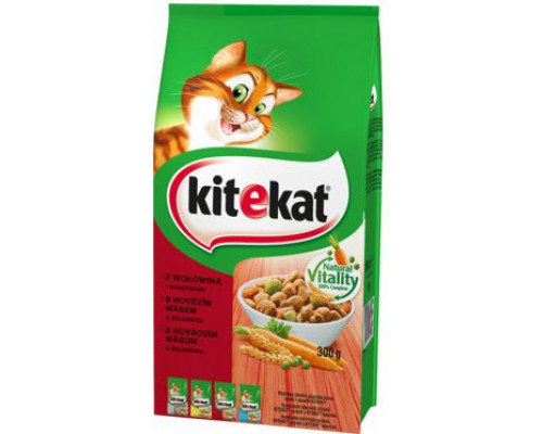Kitekat z wołowiną i warzywami 300g