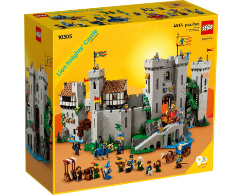 LEGO Icons Zamek rycerzy герб Лью (10305)
