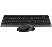 A4Tech A4tech set klávesnice + myš, FG1010 FSTYLER, bezdrátová, šedá