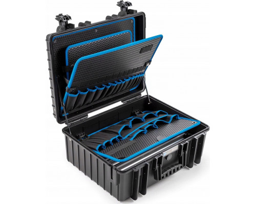 B&W International B&W tool case Jet 6000 Pockets 117.18/PG (black, with gas pressure springs)