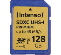 SD  Intenso Premium SDXC 128 GB Class 10 UHS-I  (3421491)