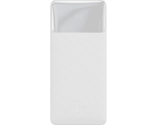 Baseus Bipow Digital Display 15W Overseas Edition 20000mAh White