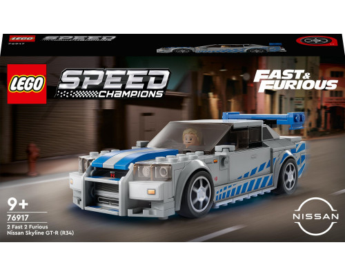 LEGO Speed Champions Nissan Skyline GT-R (R34) z filmu „Za szybcy, za wściekli” (76917)