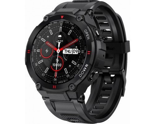 Smartwatch Gravity GT7-1 Black  (GT7-1)