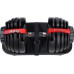 HMS Dumbbells SR52 stalowe 2 x 24 kg + stojak STR10