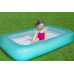 Bestway Bestway 51115 Swimming pool rectangular inflatable with pumped bottom Azure 1.65m x 1.04m x 25cm
