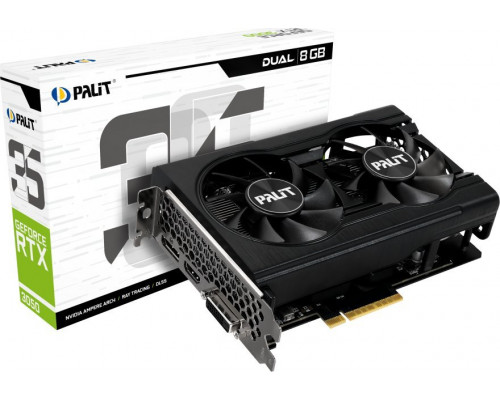 *RTX3050 Palit GeForce RTX 3050 Dual 8GB GDDR6 (NE63050018P1-1070D)
