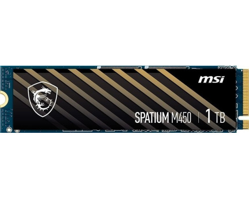 SSD 1TB SSD MSI Spatium M450 1TB M.2 2280 PCI-E x4 Gen4 NVMe (S78-440L920-P83)