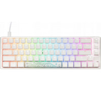Ducky Ducky One 3 Classic Pure White SF Gaming Tastatur, RGB LED - MX-Silent-Red (US)