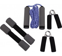 Master Zestaw Ściskacze Hantelki Skakanka MASTER