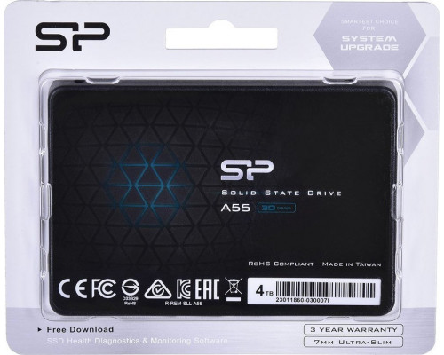 SSD Silicon Power A55 4TB 2.5" SATA III (SP004TBSS3A55S25)