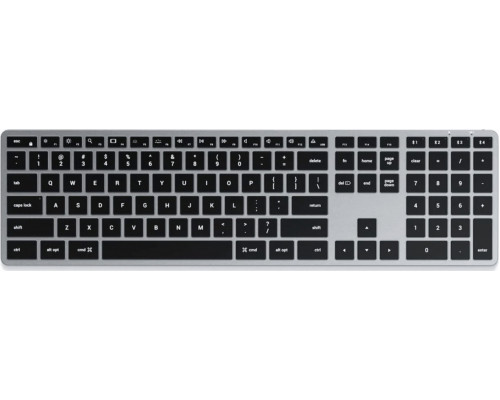 KLAWIATURA BEZPRZEWODOWA SATECHI SLIM X3 BLUETOOTH BACKLIT WIRELESS KEYBOARD - US PODŚWIETLANA (SPACE GREY)