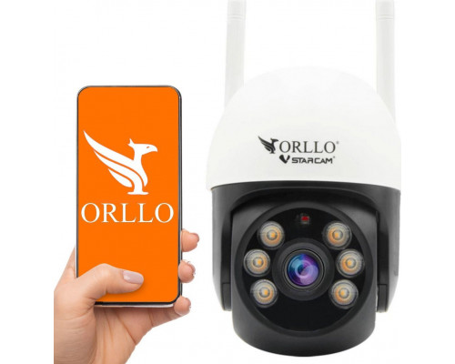 ORLLO Kamera Ip Orllo Obrotowa Zewnętrzna Wifi Z16