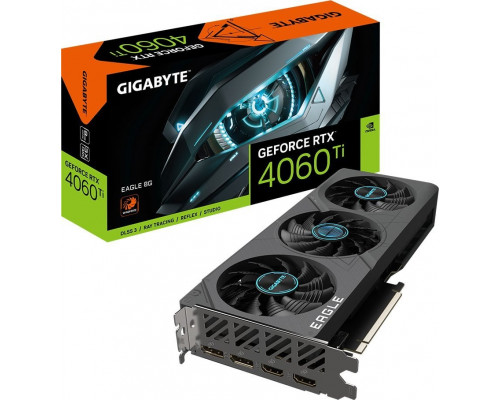*RTX4060Ti Gigabyte GeForce RTX 4060 Ti Eagle 8GB GDDR6 (GV-N406TEAGLE-8GD)