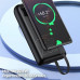 Awei AWEI PowerBank P169K 20000mAh 22.5W black/black wyświetlacz + kable PD/Lightning