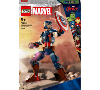 LEGO Marvel™ Captain America Construction Figure (76258)