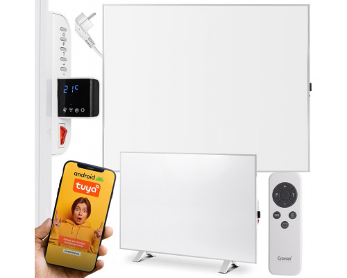 Heckermann Panel heating IR CRONOS Synthelith PRO CRP-300TWP Grey