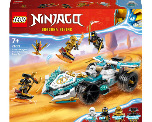 LEGO NINJAGO® Zane’s Dragon Power Spinjitzu Race Car (71791)