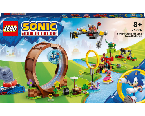 LEGO Sonic the Hedgehog Sonic — wyzwanie z pętlą w Green Hill (76994)