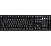 Ducky Ducky One 2 Backlit PBT Gaming Tastatur, MX-Speed-Silver, weiße LED - schwarz