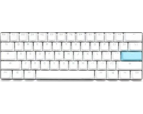 Ducky Ducky One 2 Pro Mini White Edition Gaming Tastatur, RGB LED - Kailh White