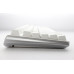 Ducky One 3 Classic Pure White Gaming Tastatur, RGB LED - MX-Silent-Red