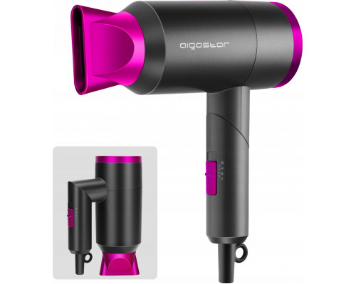 Aigostar  Travel Hair Dryer 1800W Dark Grey （Offline）VDE/Diane