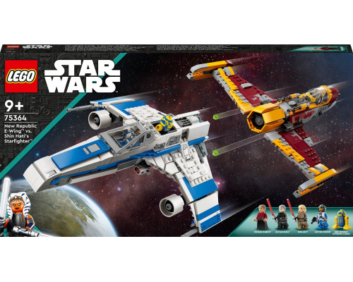 LEGO Star Wars E-Wing™ Nowej Republiki kontra Myśliwiec™ Shin Hati (75364)