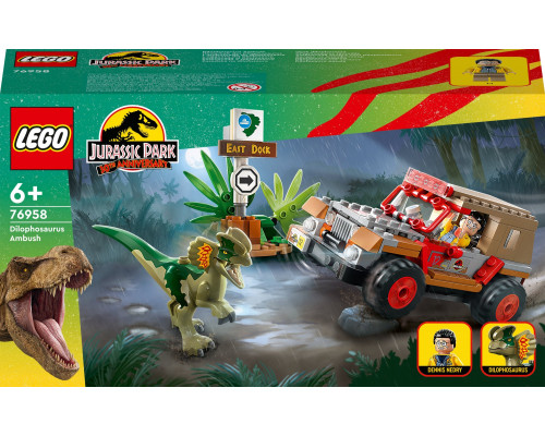 LEGO Jurrasic World Zasadzka na dilofozaura (76958)