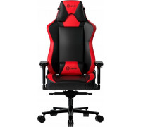 Lorgar LORGAR Base 311, Gaming chair, PU eco-leather, 1.8 mm metal frame, multiblock mechanism, 4D armrests, 5 Star aluminium base, Class-4 gas lift, 75mm PU casters, Black + red