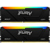 Kingston Fury Beast RGB, DDR4, 16 GB, 3200MHz, CL16 (KF432C16BB2AK2/16)