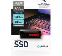 SSD  SSD Platinet PLATINET PMFSSD500 przenośny dysk, pendrive500GB USB 3.2