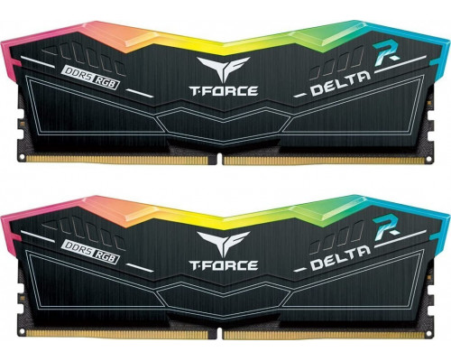 TeamGroup T-Force Delta RGB, DDR5, 32 GB, 8000MHz, CL38 (FF3D532G8000HC38DDC01)
