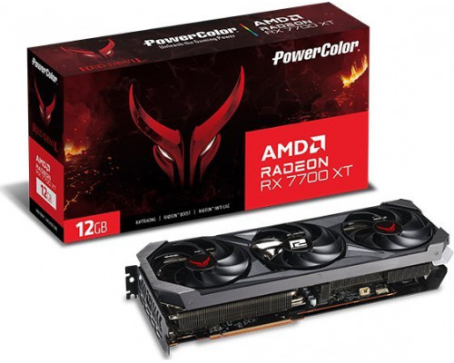 *RX7700XT Power Color Red Devil Radeon RX 7700 XT 12GB GDDR6 (RX 7700 XT 12G-E/OC)